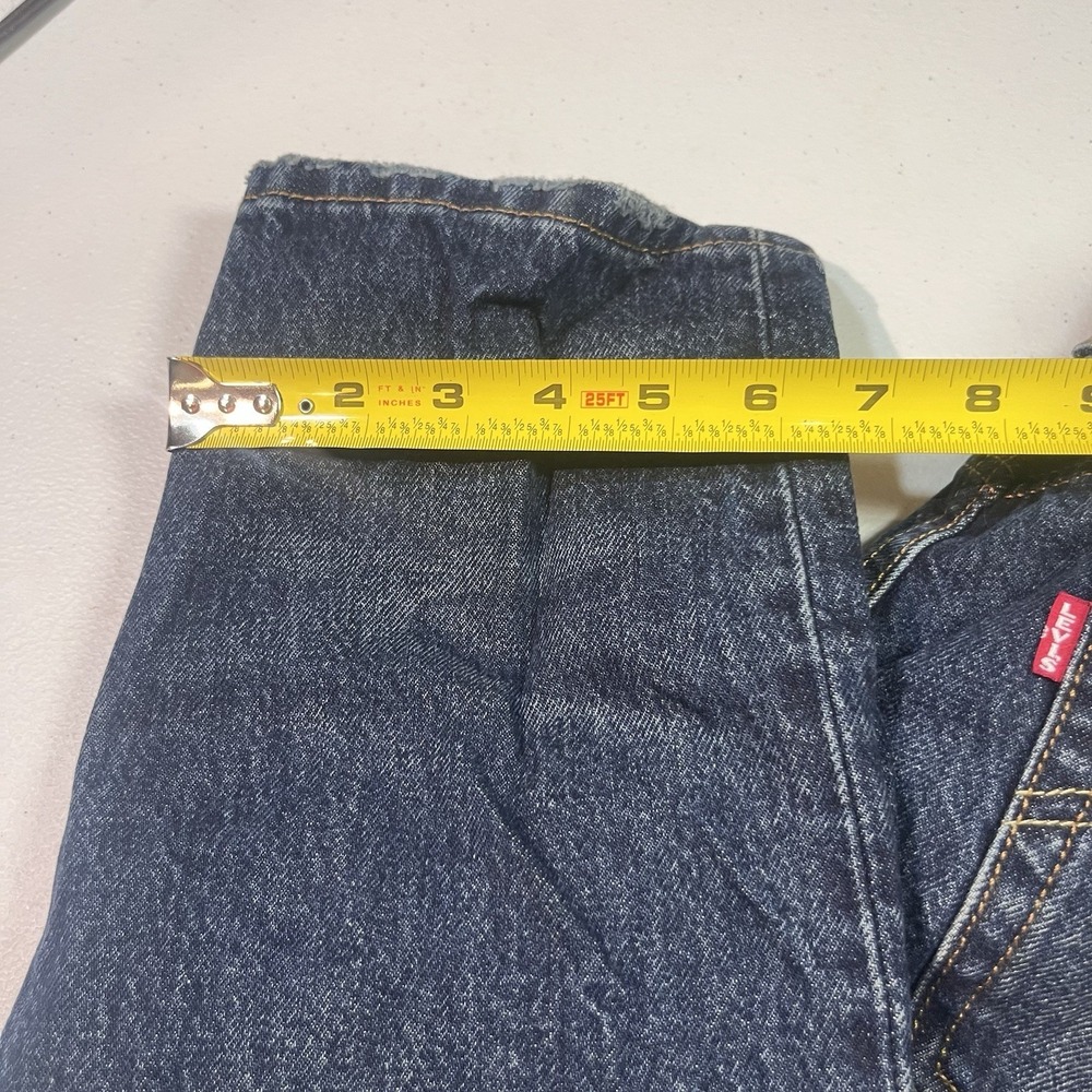 Levi's 501 Women's  Original 26x32 Premium Denim Blue Jeans‎ EUC - Picture 3 of 11